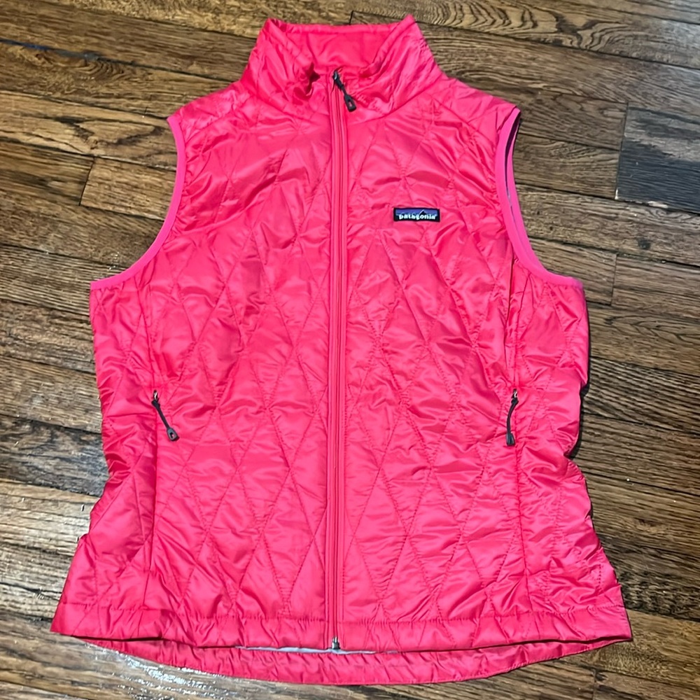 Patagonia Nano Puff Vest Flash Pink size medium